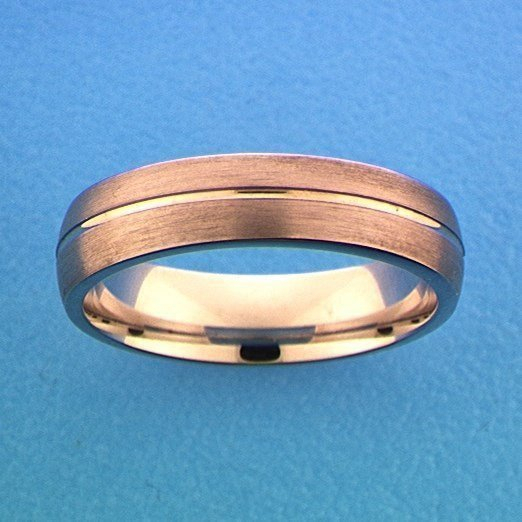 Quickjewels Huiscollectie Zilver Zilver Gerhodineerde Ring A303 - 5 mm - zonder steen 1315255 19.50 mm (61)