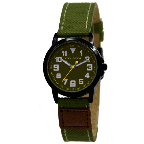 Prisma CW.246 - Jort Groen Canvas - horloge