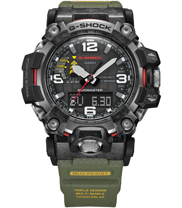 Casio G-Shock - GWG-2000-1A3ER - Master of G - Mudmaster horloge